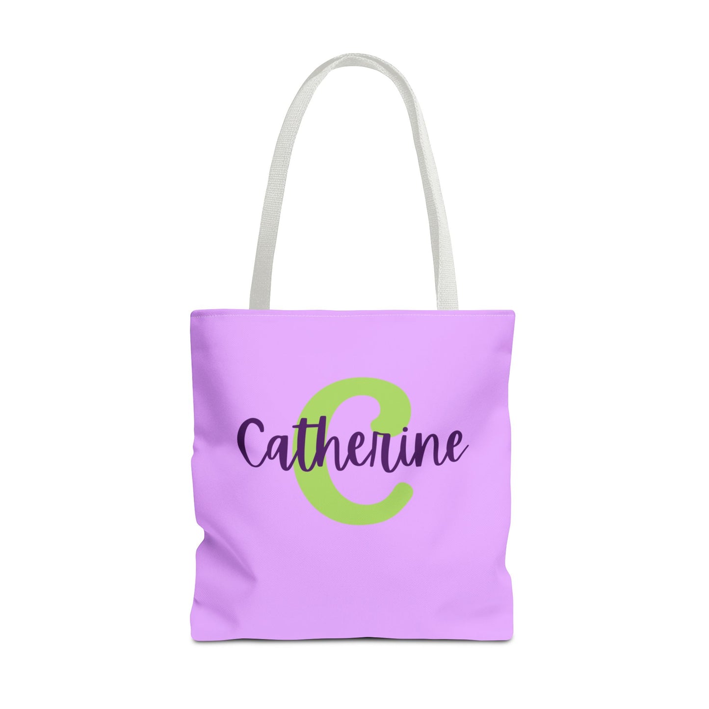 Personalized Tote Bag for Catherine - Stylish & Versatile Purple Carryall