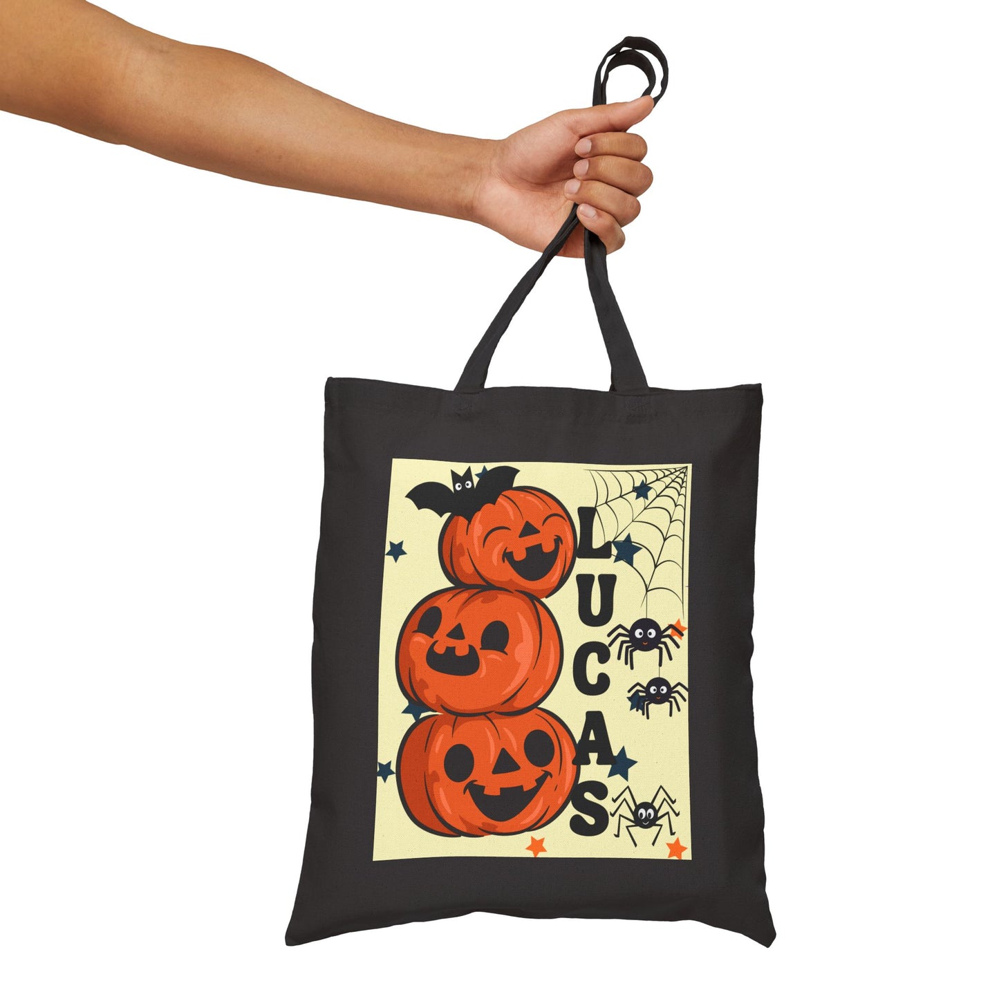 Personalized Halloween Pumpkins Tote Bag