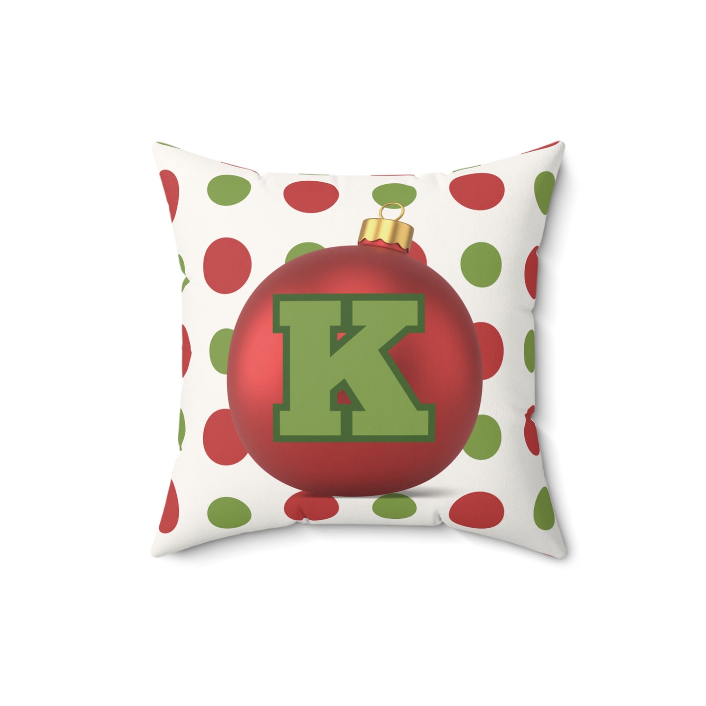 Personalized Holiday Ornament Pillow – Cozy Christmas Decor