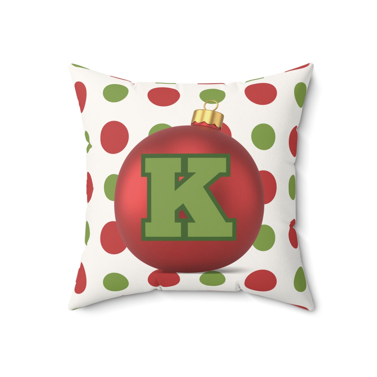 Personalized Holiday Ornament Pillow – Cozy Christmas Decor