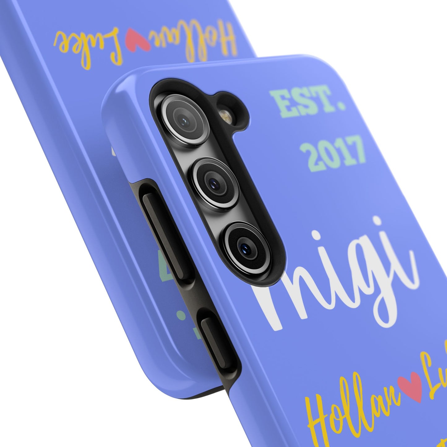 Personalized Tough Phone Case - EST. 2017 with Custom Names