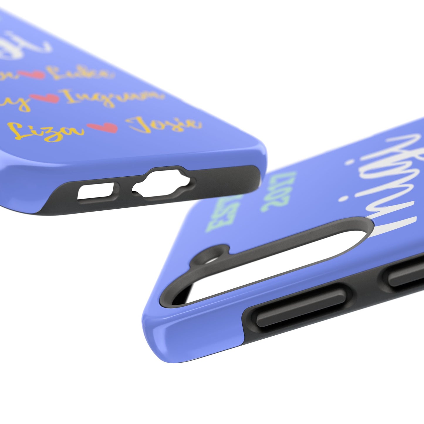 Personalized Tough Phone Case - EST. 2017 with Custom Names