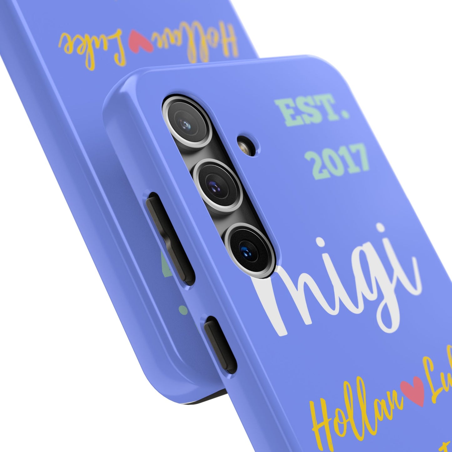 Personalized Tough Phone Case - EST. 2017 with Custom Names